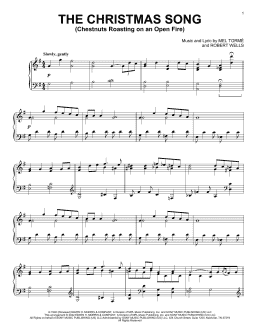 page one of The Christmas Song (Chestnuts Roasting On An Open Fire) (Piano Solo)
