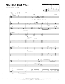 page one of No One But You (Transcribed Score)