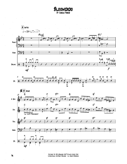 page one of Bloomdido (Transcribed Score)