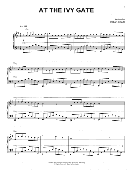 page one of At The Ivy Gate (Piano Solo)