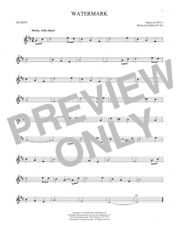 page one of Watermark (Trumpet Solo)