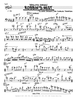 page one of Robbin's Nest (Real Book – Melody & Chords)