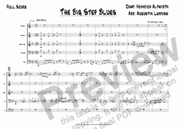 page one of The Big Step Blues (BBE/Score & Parts)