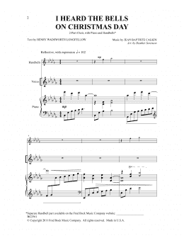 page one of I Heard The Bells On Christmas Day (2-Part Choir)