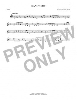 page one of Danny Boy (French Horn Solo)