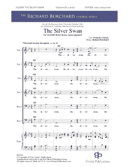 page one of The Silver Swan (Choir)