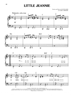 page one of Little Jeannie (Easy Piano)