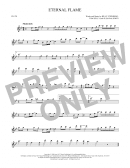 page one of Eternal Flame (Flute Solo)