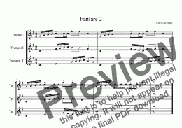 page one of Brass Fanfare No.2