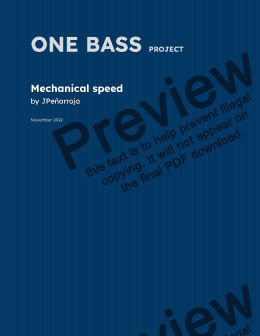 page one of Mechanical Speed 