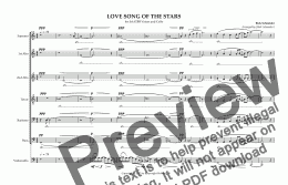page one of LOVE SONG OF THE STARS