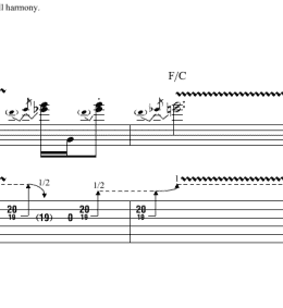 page one of Roll With The Changes (Guitar Tab)