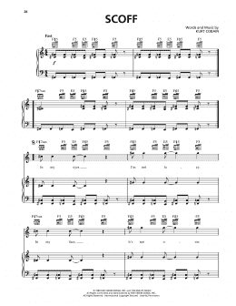 page one of Scoff (Piano, Vocal & Guitar Chords (Right-Hand Melody))