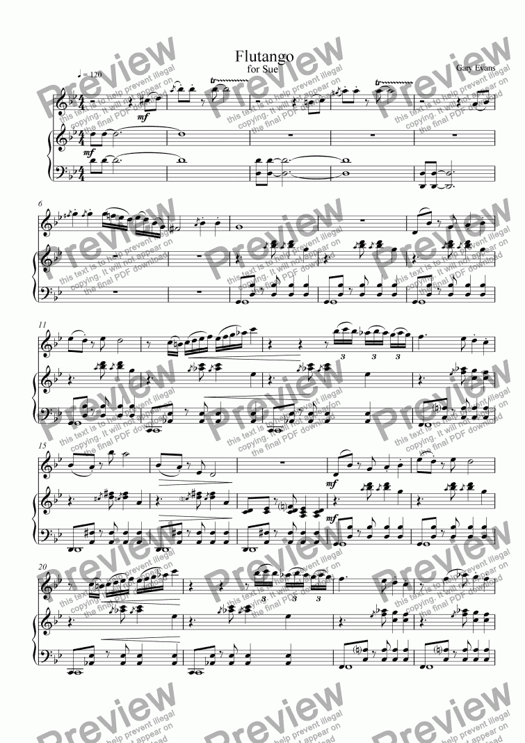 page one of  Flutango