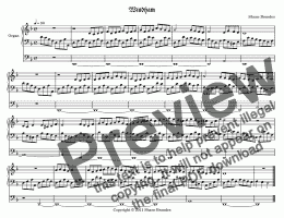 page one of Windham - Chorale Prelude