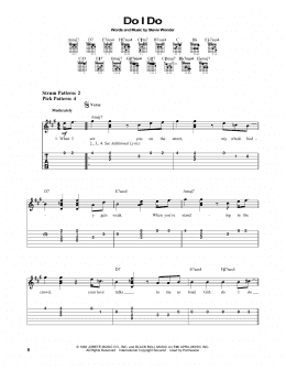 page one of Do I Do (Easy Guitar Tab)