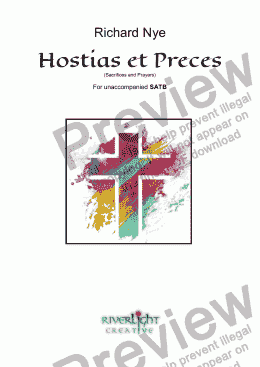 page one of Hostias et Preces - Richard Nye