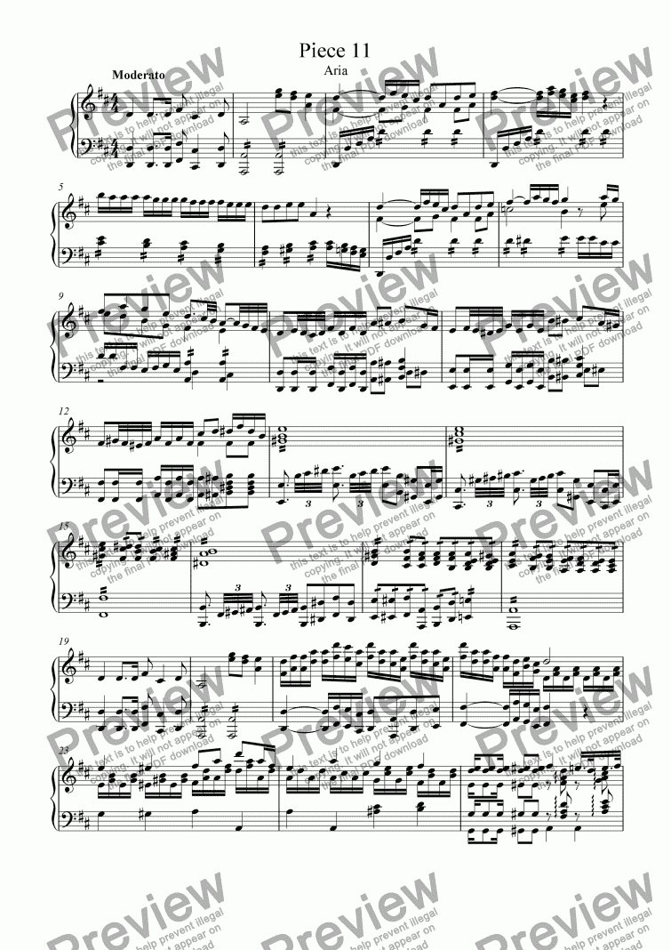 page one of Piece 11