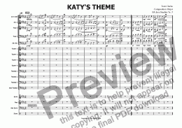 page one of Katy’s Theme