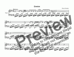 page one of Dunstan - Chorale Prelude
