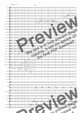 page one of Symphony No 39 3rd movement