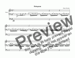 page one of Bridegroom-Chorale Prelude