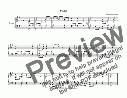 page one of Lyons - Chorale Prelude