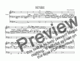 page one of Ora Labora - Chorale Prelude