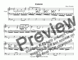 page one of Converse - Chorale Prelude
