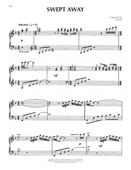page one of Swept Away (Piano Solo)