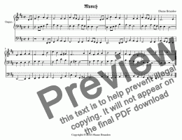 page one of Munich (II)  - Chorale Prelude