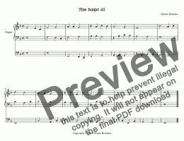 page one of Nun danket all und bringet Ehr (II) - Chorale Prelude