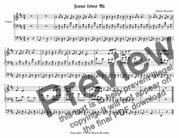 page one of Jesus loves me this I know (II) - Chorale Prelude