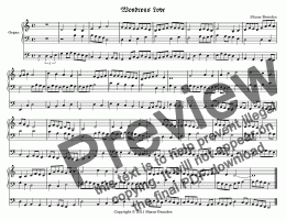 page one of Wondrous Love - Chorale Prelude