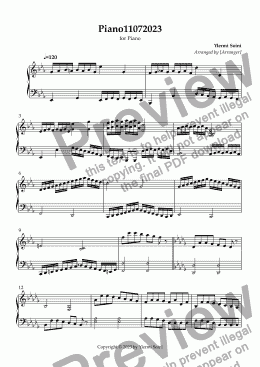 page one of Piano11072023