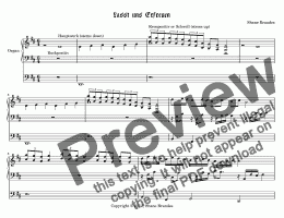 page one of Lasst uns erfreuen herzlich sehr (I) - Chorale Prelude