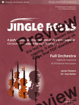 page one of Jingle Bells (Full Orchestra)