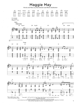 page one of Maggie May (Dulcimer)