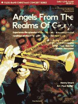 page one of Angels From The Realms Of Glory (Flexible Instrumentation)