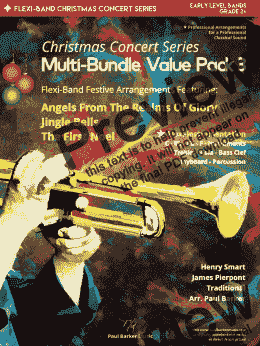 page one of Flexi-Band Christmas Concert Series Multi-Bundle 3 (Flexible Instrumentation)