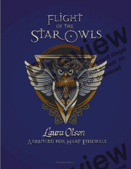 page one of Flight of the Star owls- F minor