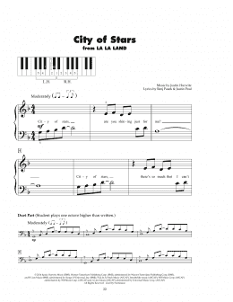 page one of City Of Stars (from La La Land) (5-Finger Piano)