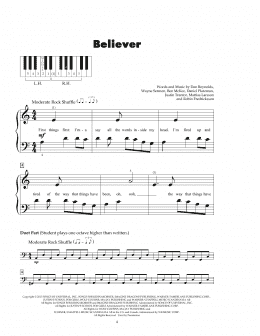 page one of Perfect (5-Finger Piano)