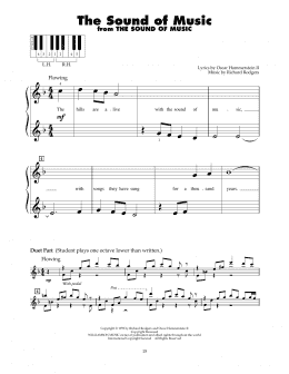 page one of The Sound Of Music (5-Finger Piano)