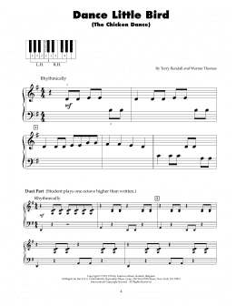 page one of The Chicken Dance (5-Finger Piano)
