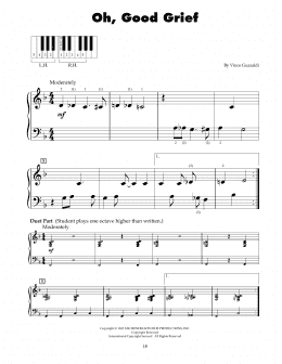 page one of Oh, Good Grief (5-Finger Piano)