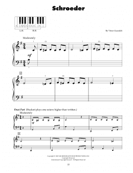 page one of Schroeder (5-Finger Piano)