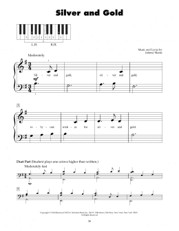 page one of Silver And Gold (5-Finger Piano)