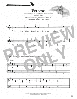 page one of Follow (Piano Method)