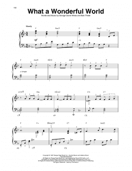 page one of What A Wonderful World (Harp)
